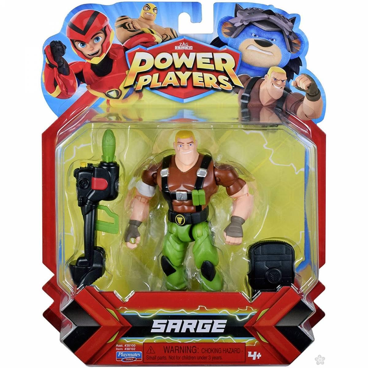 Akciona figrura Power Players Sarge 38152 