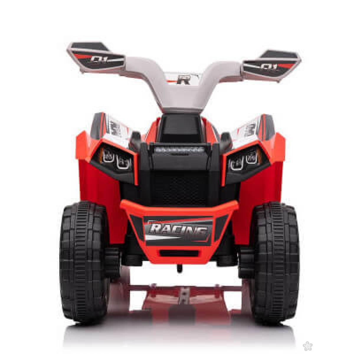 ATV na baterije sa prikolicom TS-039AT crveni 