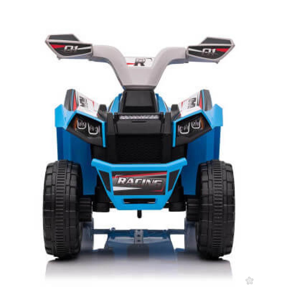 ATV na baterije sa prikolicom TS-039AT plavi 