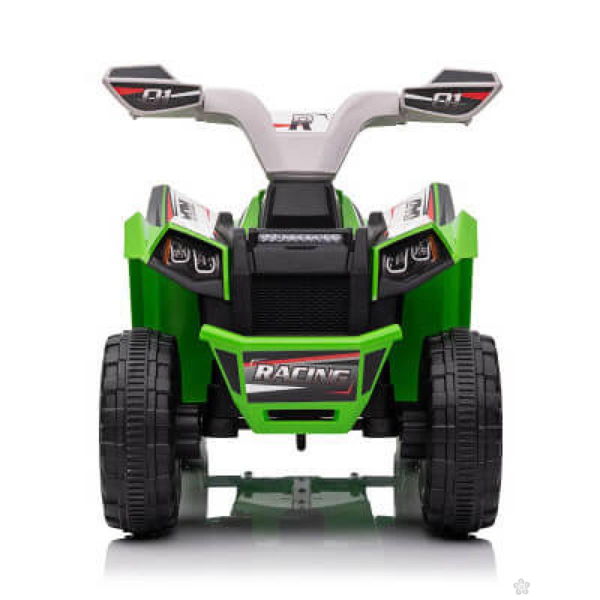 ATV na baterije sa prikolicom TS-039AT zeleni 