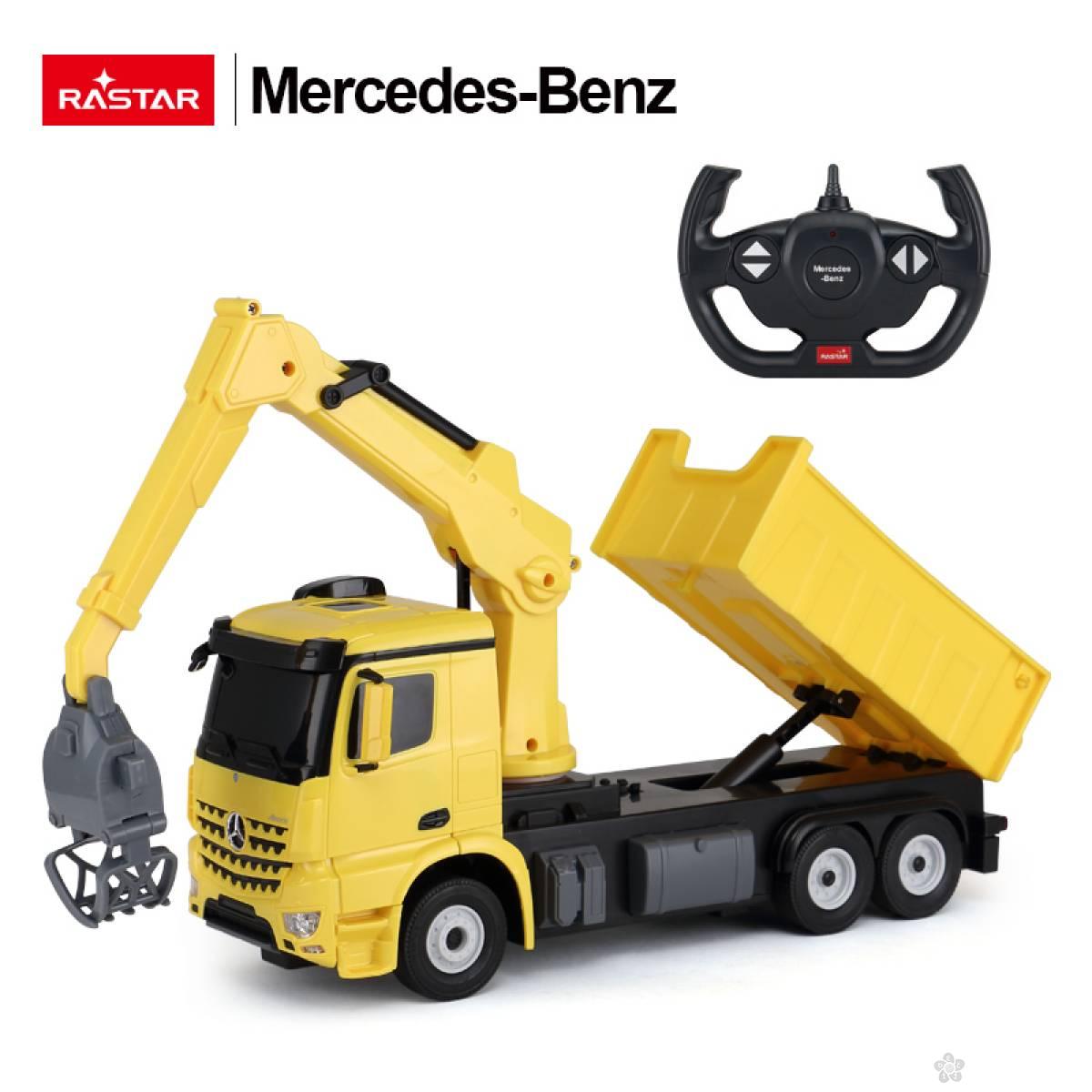 R/C Rastar 1:24 Mercedes Benz Arocs Logging vehicle 53/79000 