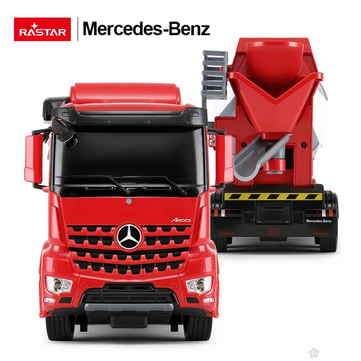 R/C Rastar 1:24 Mercedes Benz Arocs Transport Mixer 53/78900 