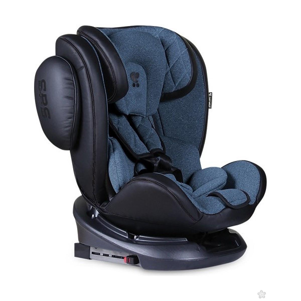 Auto sedište Aviator Isofix black blue (0-36kg) 10071301904 