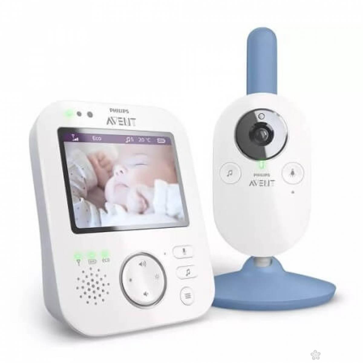 Philips Avent bebi alarm-video monitor-blue 3971 