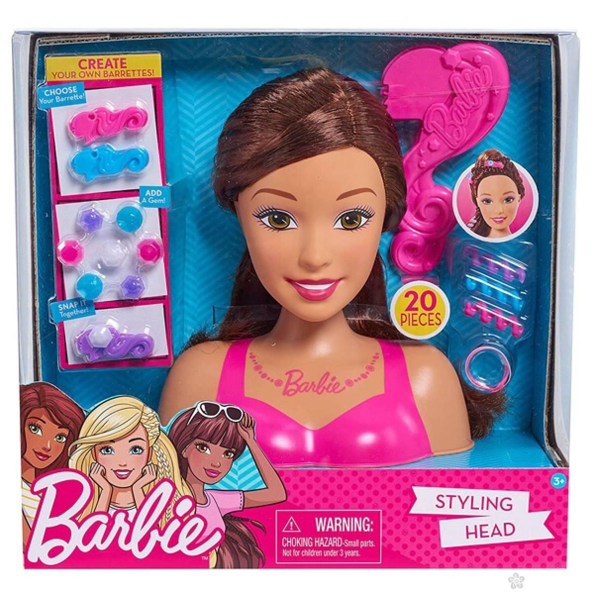 Barbie glava za ukrašavanje mala 62535 