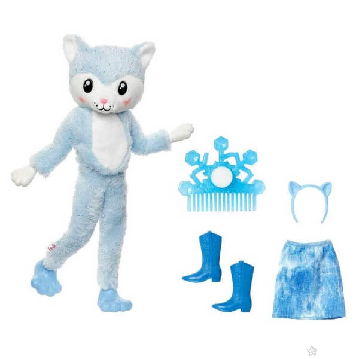 Barbie lutka Color Reveal Haski 