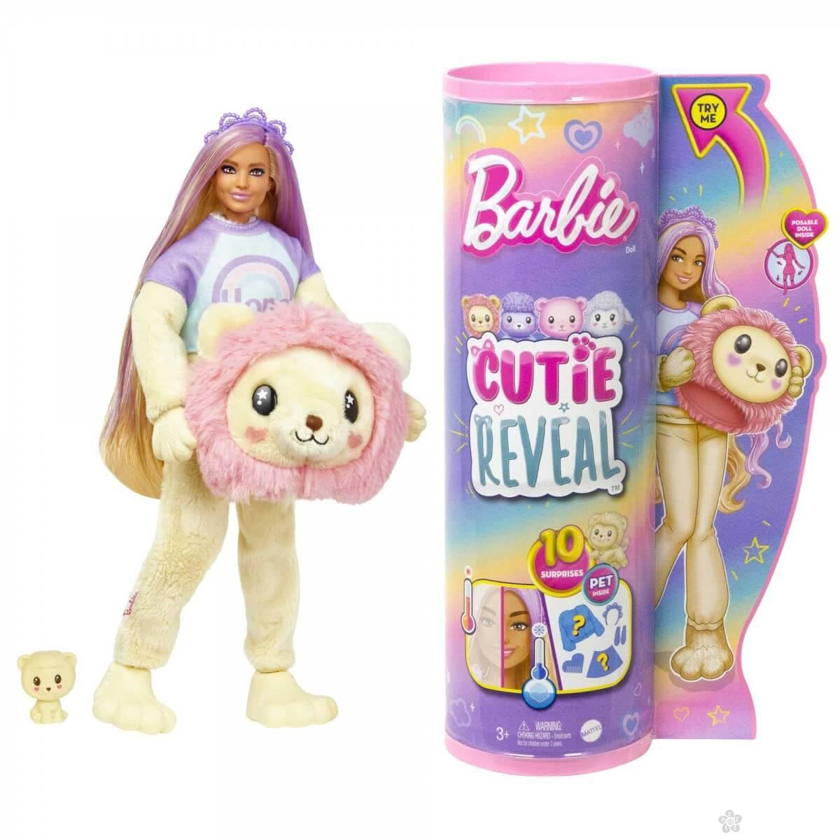 Barbie lutka Color Reveal Lavica HKR06 