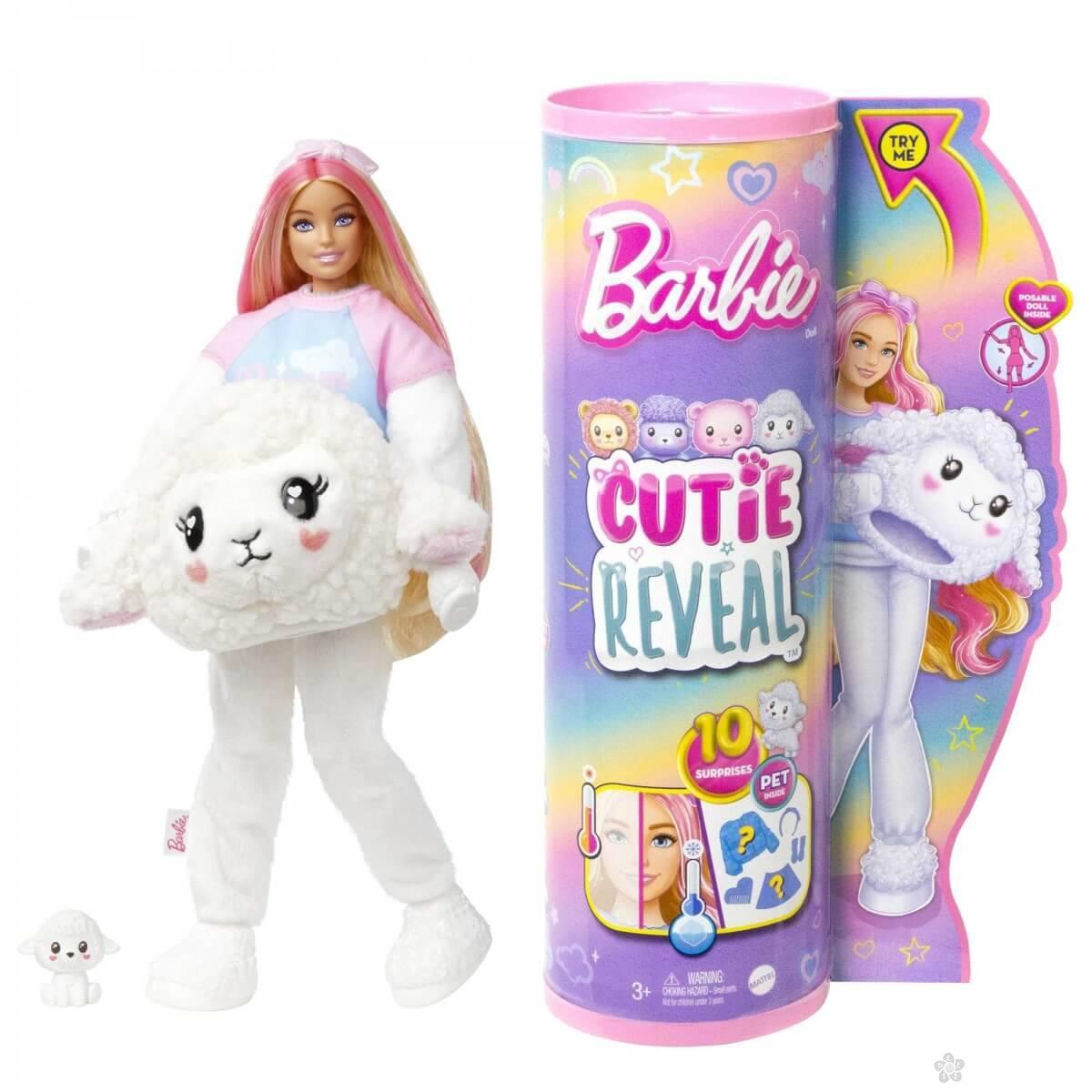 Barbie lutka Color Reveal Ovčica HKR03 