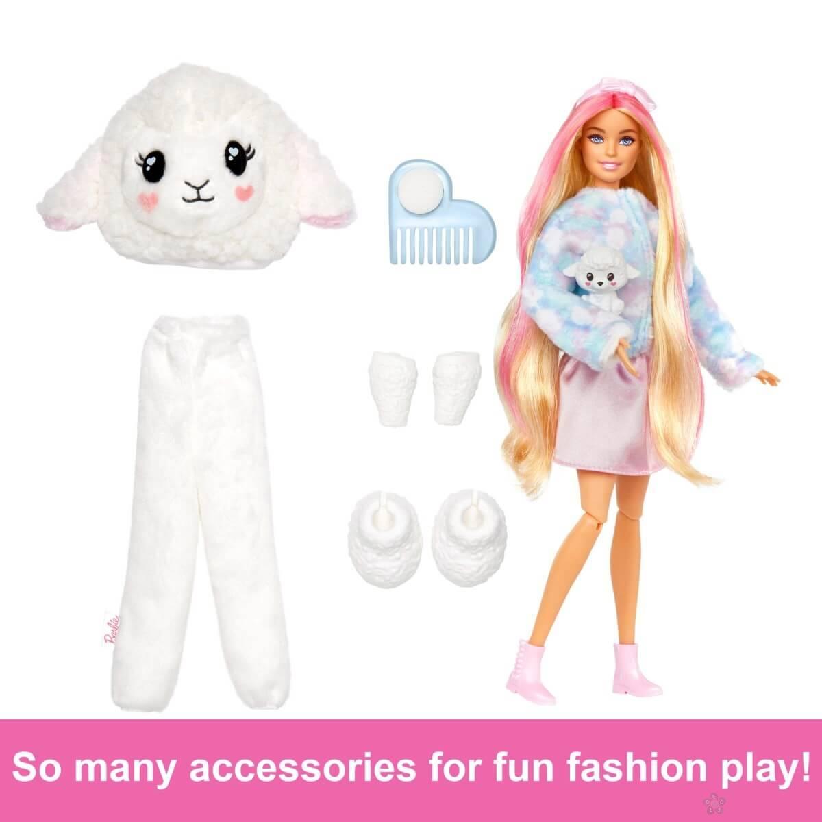 Barbie lutka Color Reveal Ovčica HKR03 