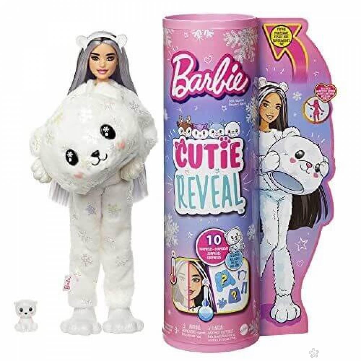 Barbie lutka Color Reveal Polarni Meda 