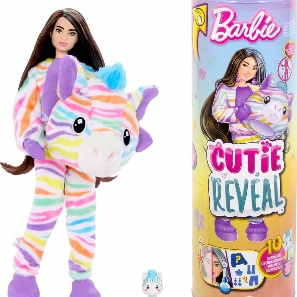 Barbie lutka Color Reveal Zebra 1100034588 