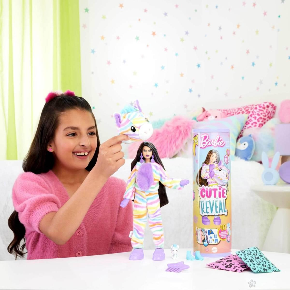 Barbie lutka Color Reveal Zebra 1100034588 