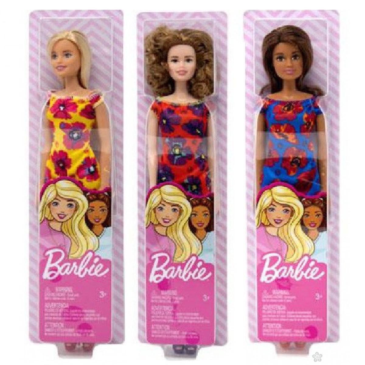 Barbie lutka sa cvetnom haljinom GBK92 