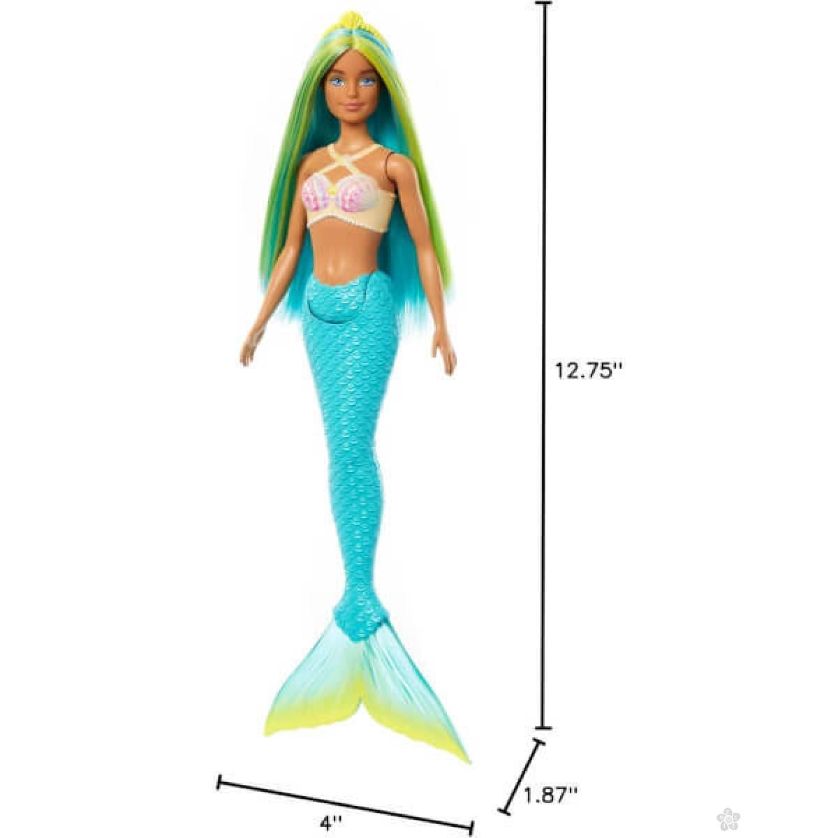 Barbie lutka Dreamtopia Mermaid HRR06 