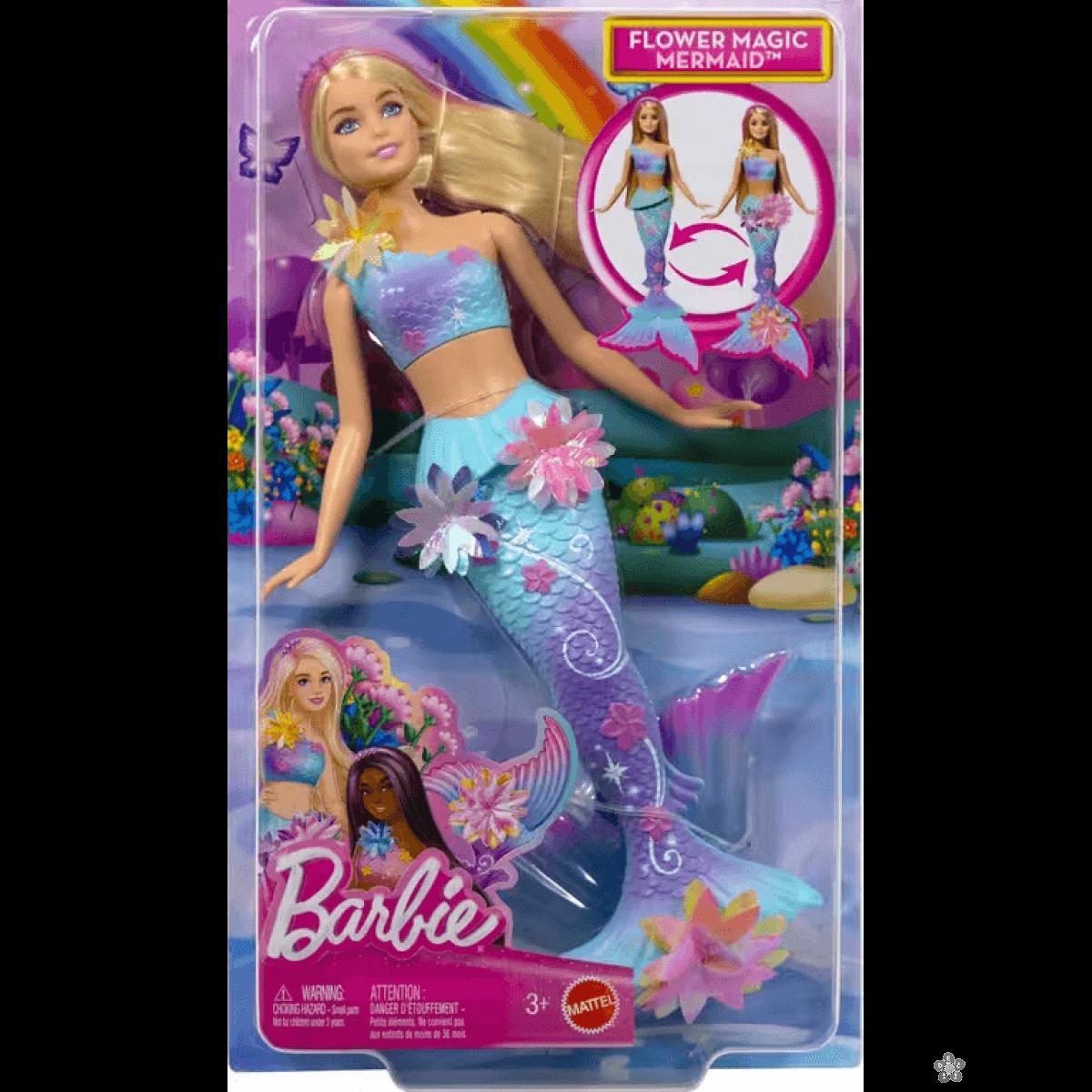 Barbie lutka Dreamtopia cvetna sirena JDM72 