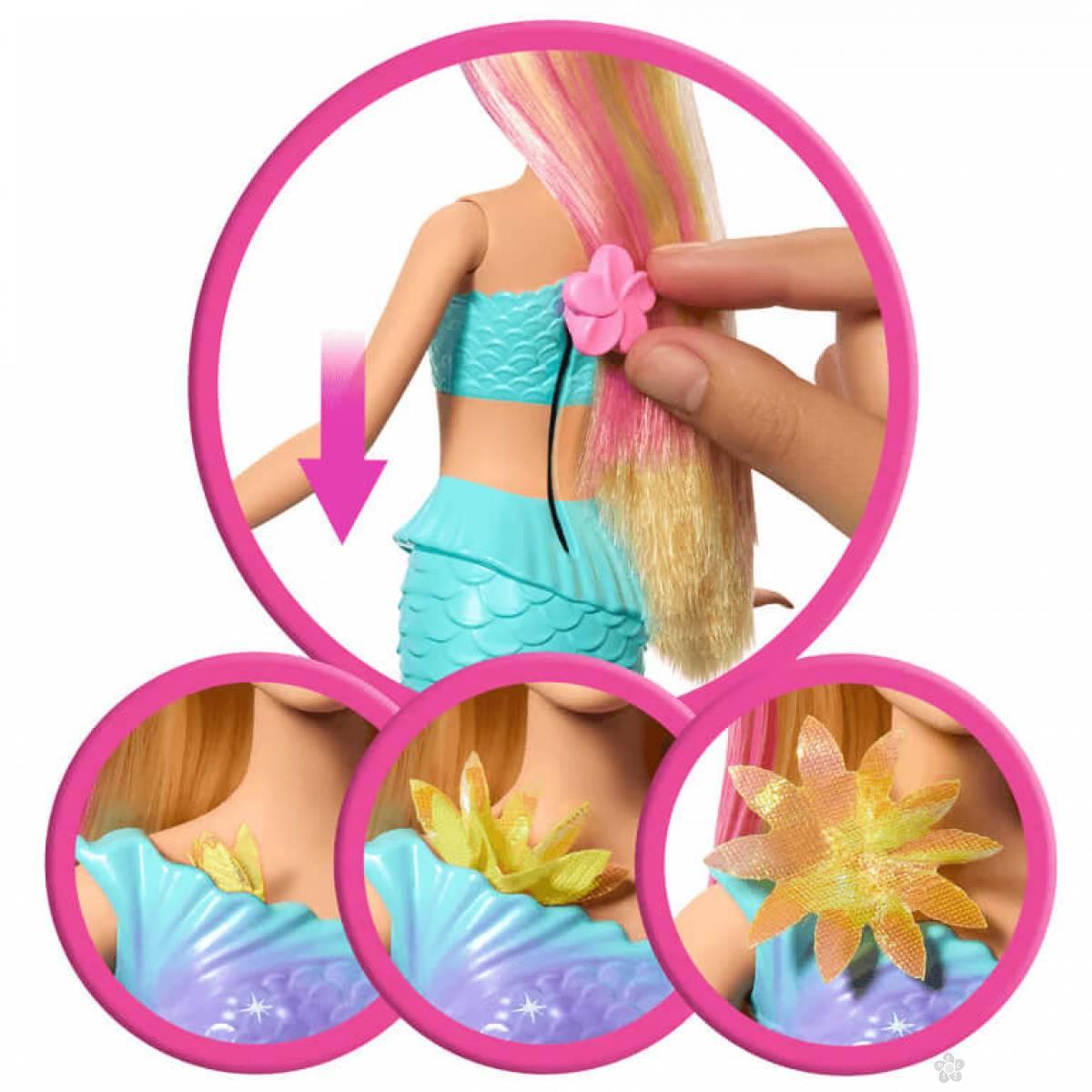 Barbie lutka Dreamtopia cvetna sirena JDM72 