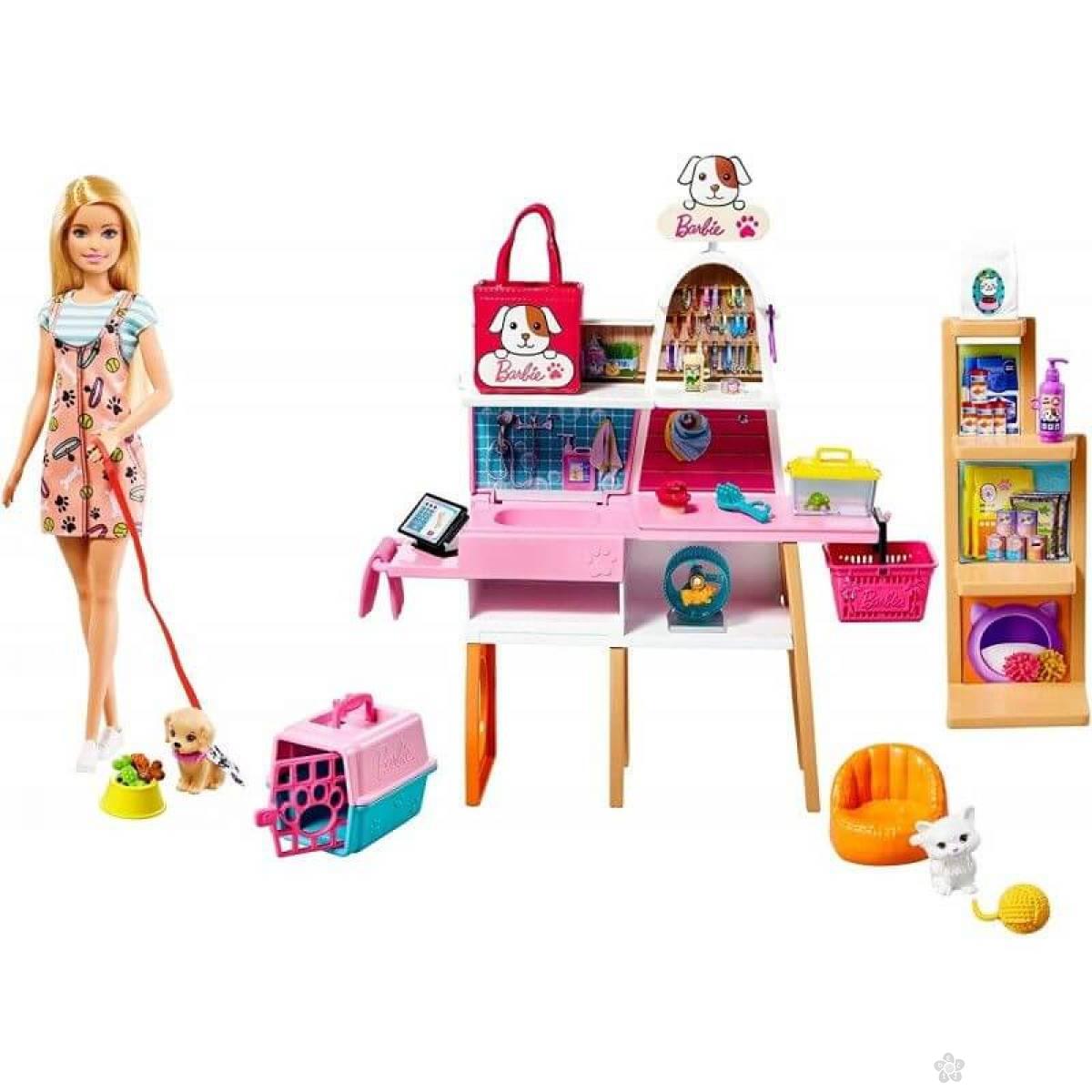 Barbie Pet Shopa sa lutkom 1100005825 