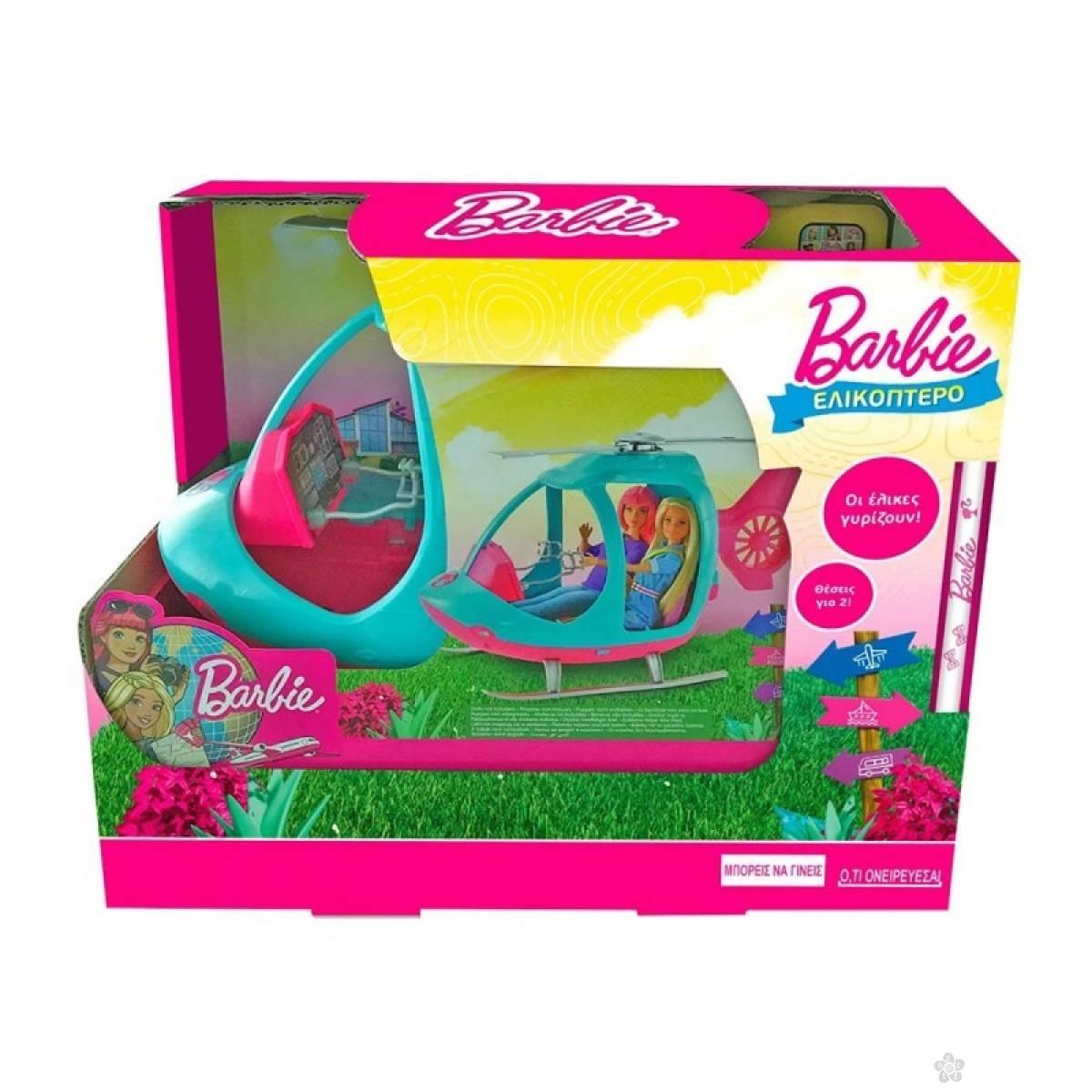 Barbie travel-veliki helikopter MAFWY29 
