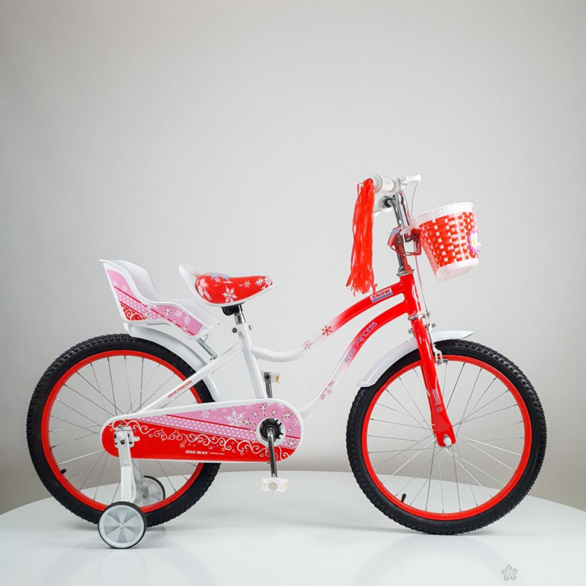 Dečji bicikl Snow Princess model 716-20 crveni 