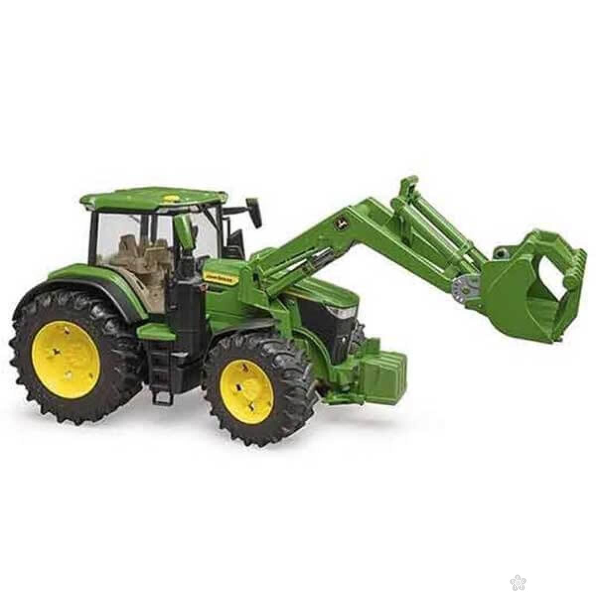Bruder Traktor John Deere 7R 350 sa Utovarivačem 031510 
