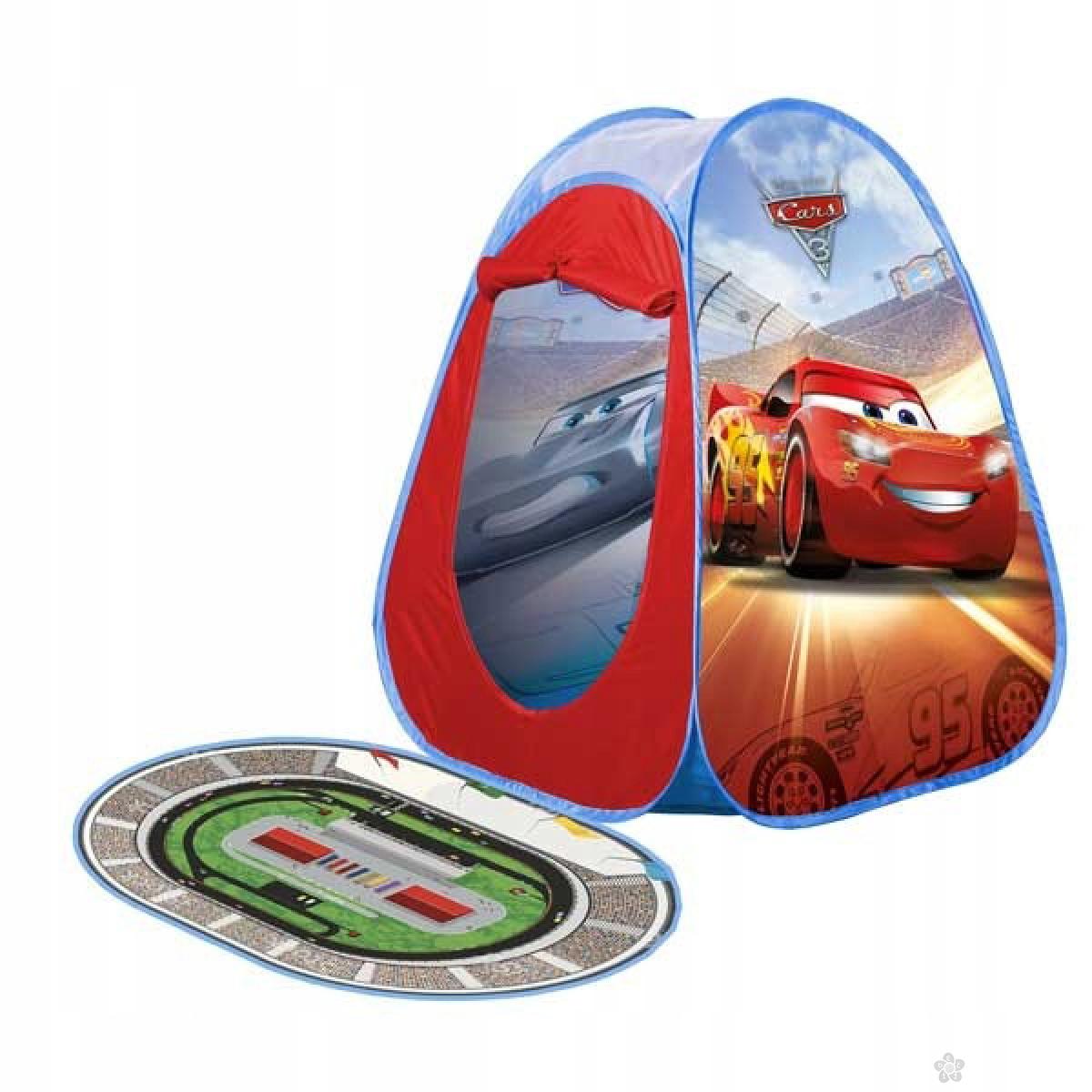 Šator Cars sa podlogom za igranje 43445 