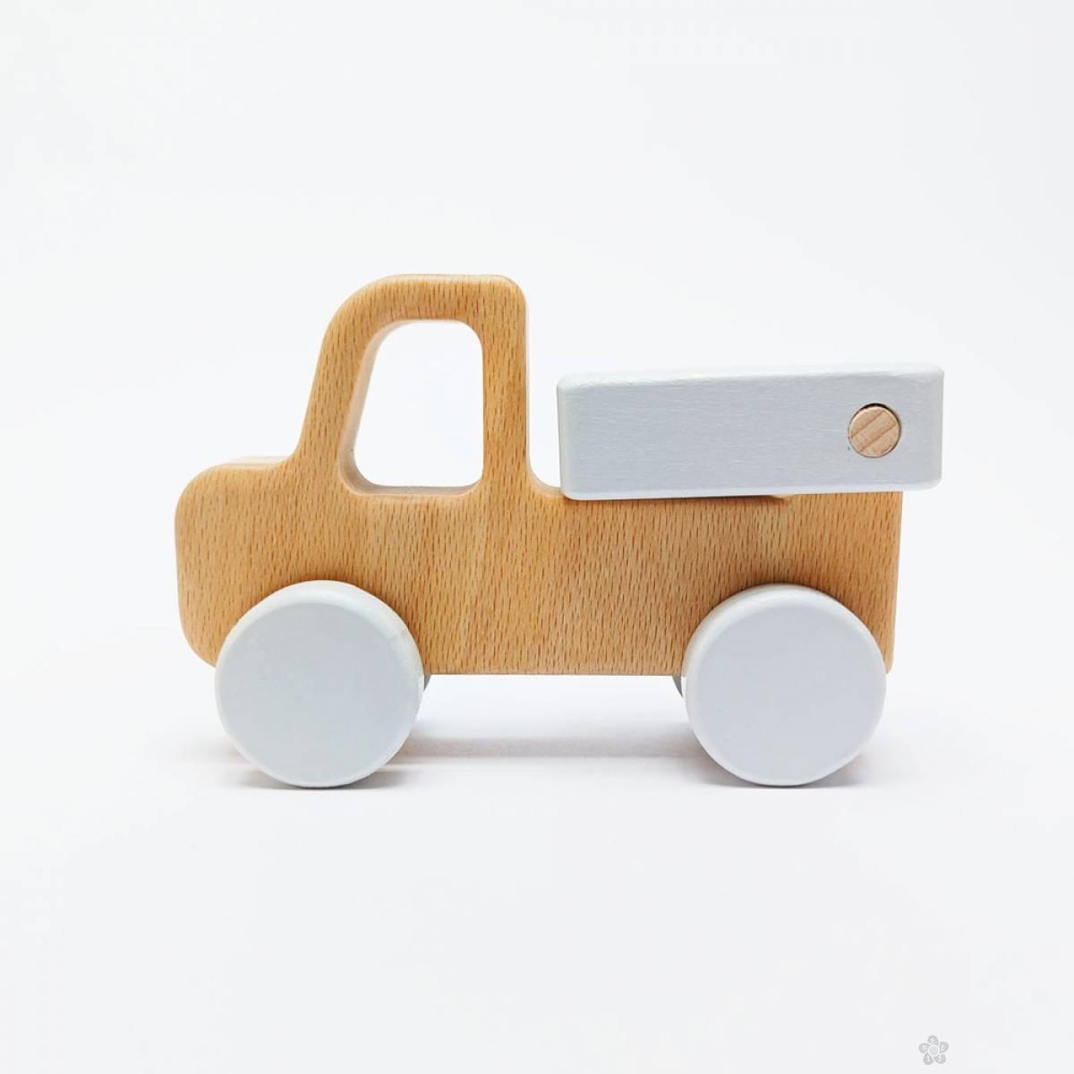 Drvena igračka kamion 