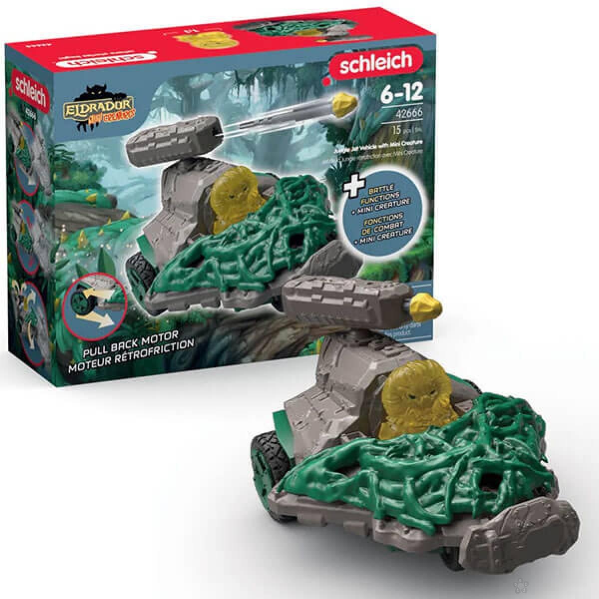 Drveno vozilo sa mini stvorenjem 42666 