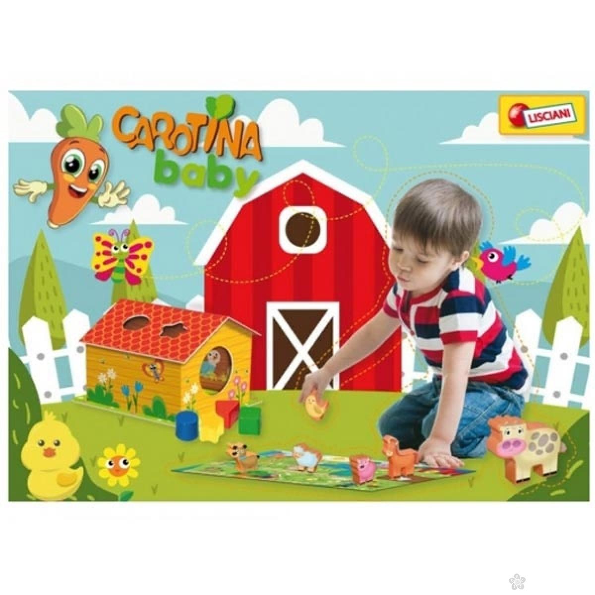 Edukativna igra slagalica Happy Farm 42165 