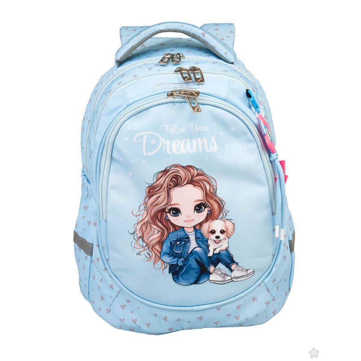 Ergonomski ranac Superlight Petit Soft Follow Your Dreams 29590 