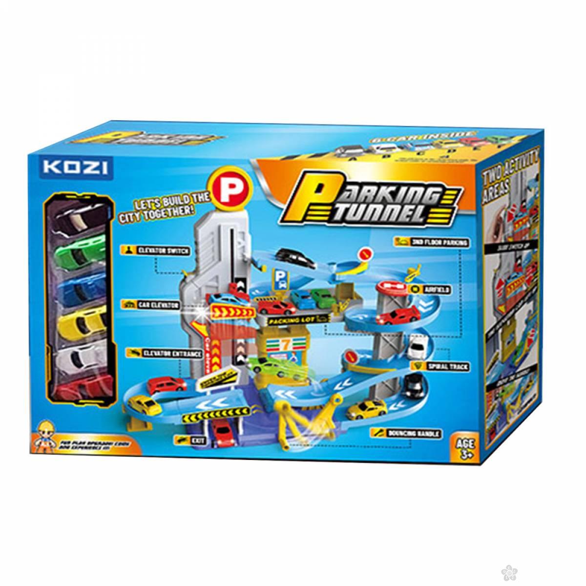 Garaža Set Sa Autićima 24667 