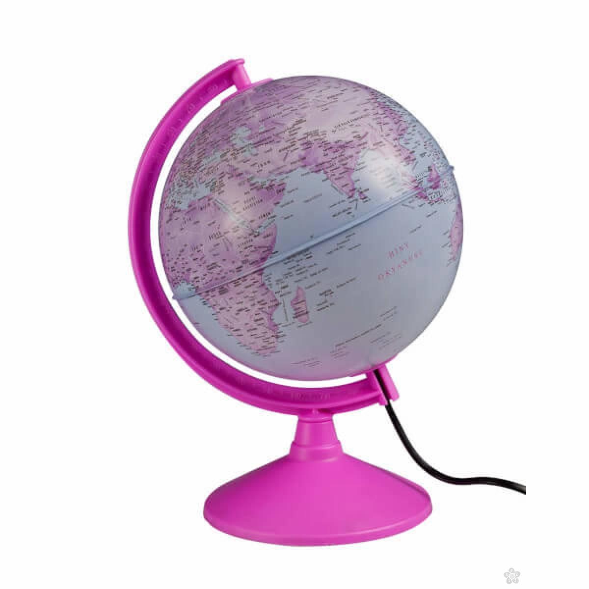 Globus lampa FI26 pink 27952 