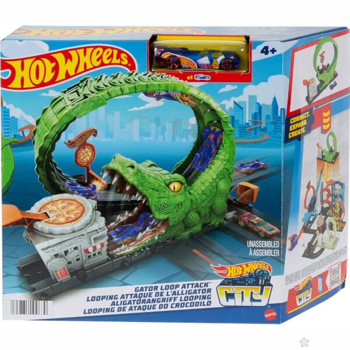 Hot Wheels Grad - City set Aligator HDR29 