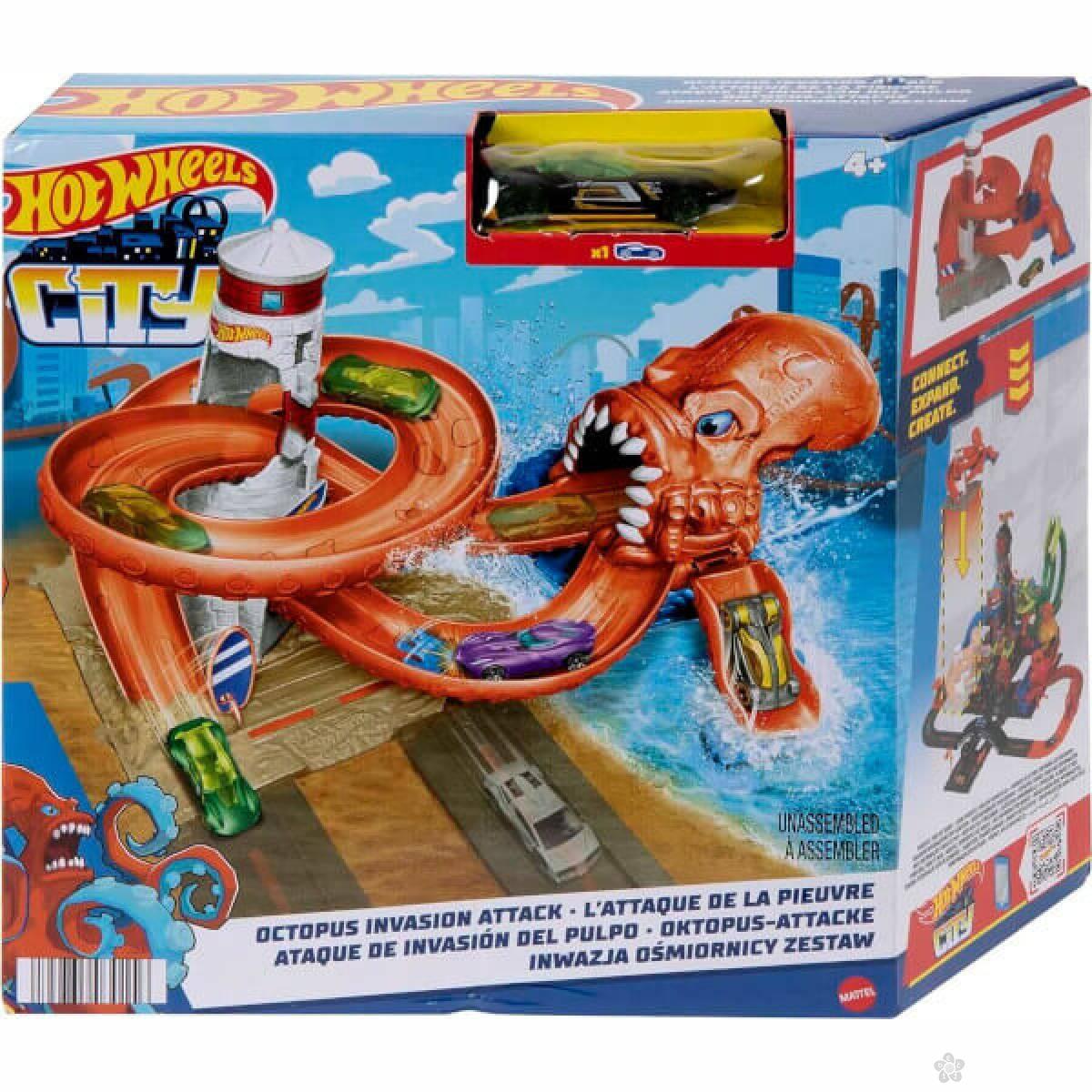 Hot Wheels Grad - City set Oktopod HDR29 