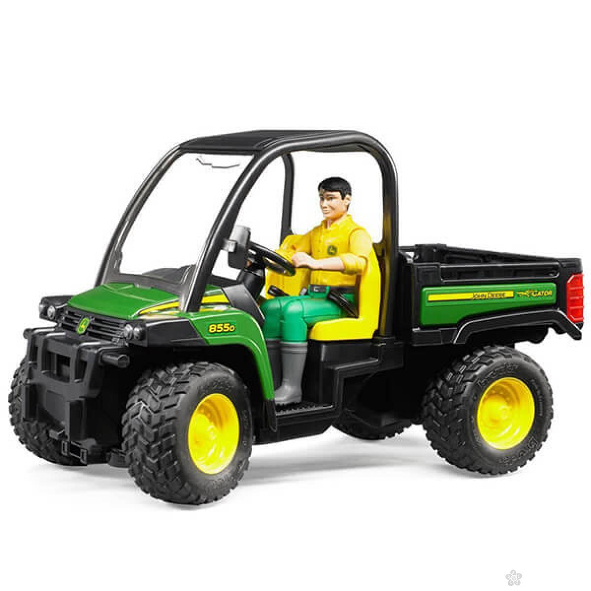 John Deere Gator 855D sa figurom 