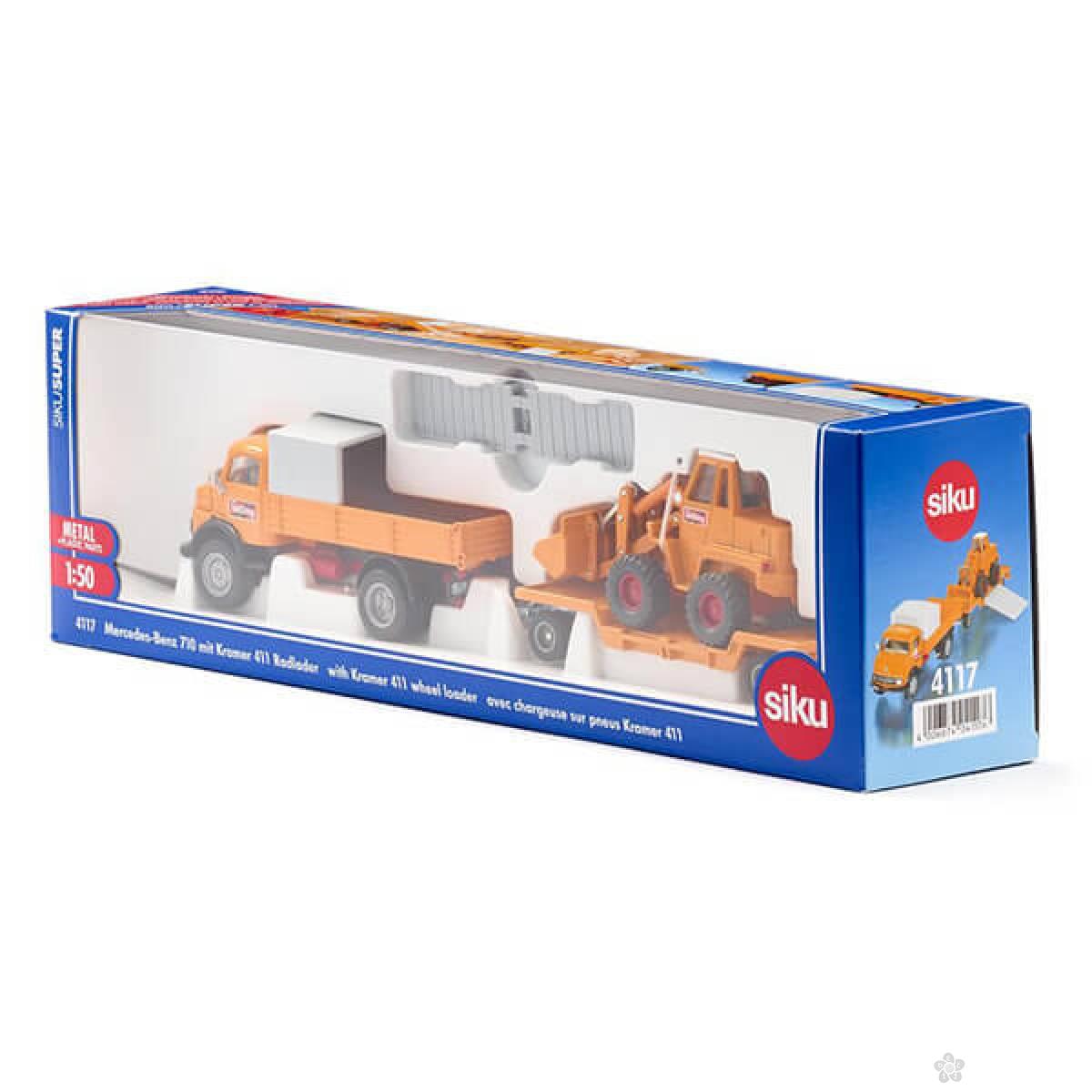 Kamion sa prikolicom Mercedes-Benz 4117 