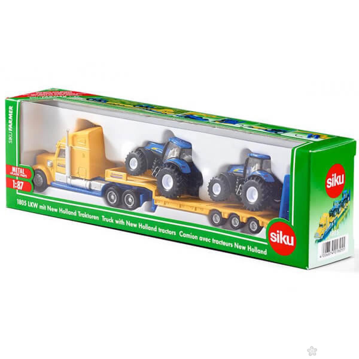 Kamion sa Traktorima New Holland 1805 