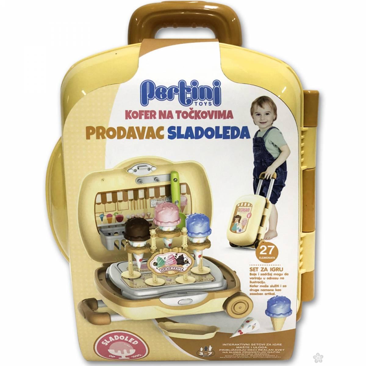Kofer set Prodavac sladoleda P-0400 