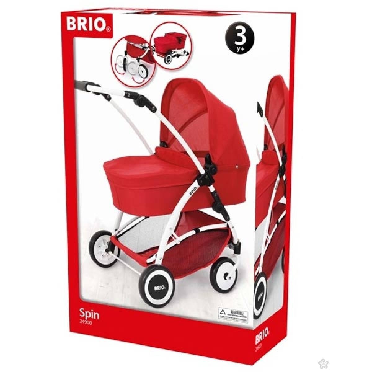 Kolica za lutke Brio Spin Crvena BR24900000 