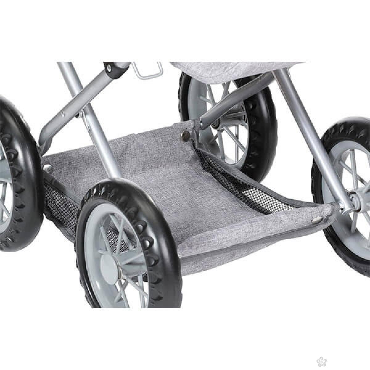 Kolica  za lutke Ruby – Stone brown 631320 