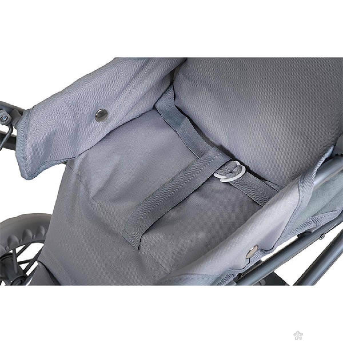 Kolica  za lutke Ruby – Stone brown 631320 