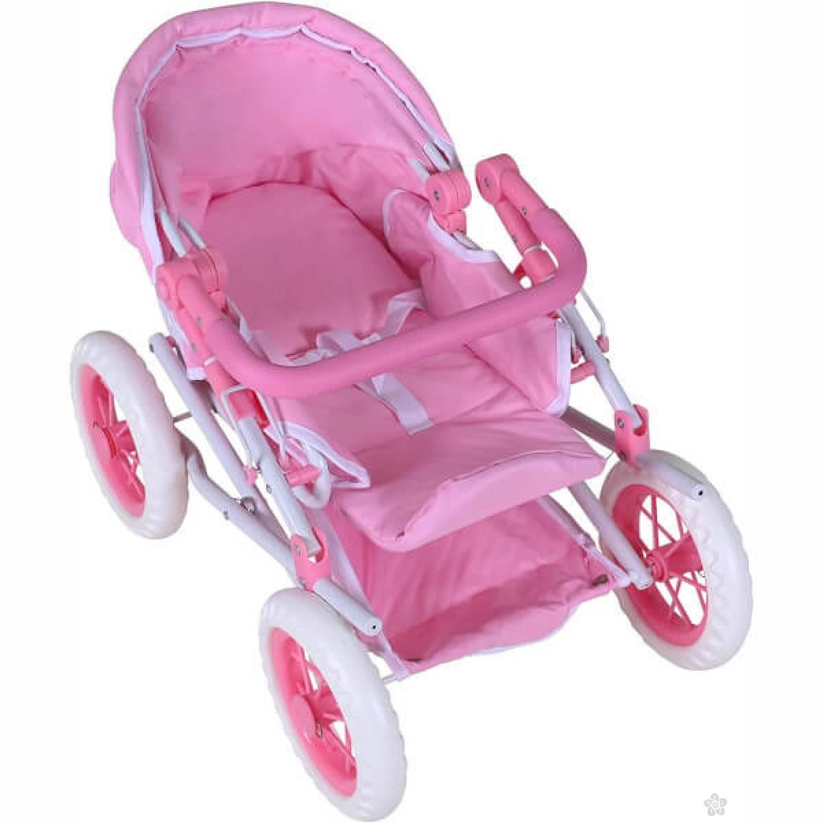 Kolica za lutke Ruby princess White Rose 68383 