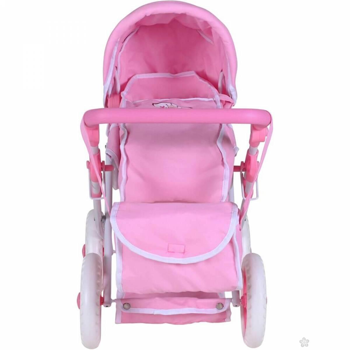 Kolica za lutke Ruby Princess White Rose 631382 