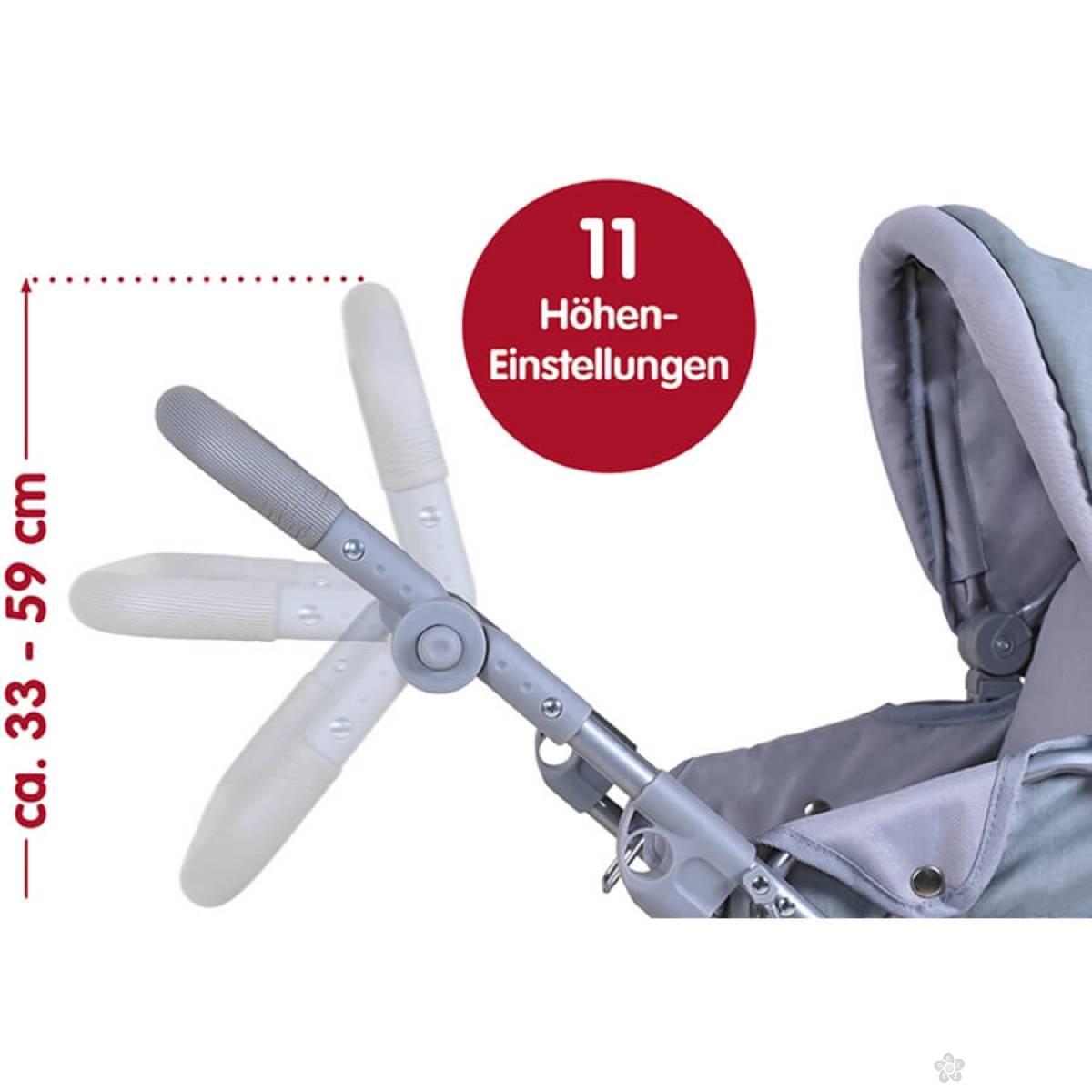 Kolica za lutke White Rose 168383 
