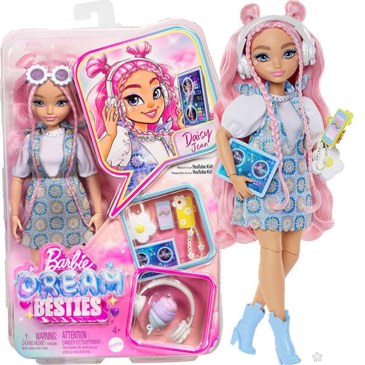 Lutka Barbie Dream Bestie Daisy Jean JDD74 