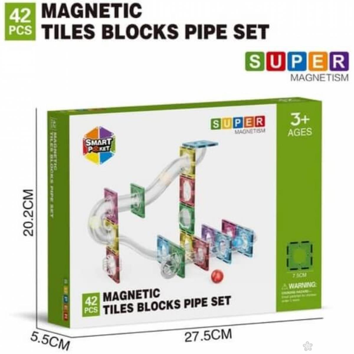 Magnetne ploćice 42 komada 11/56952 