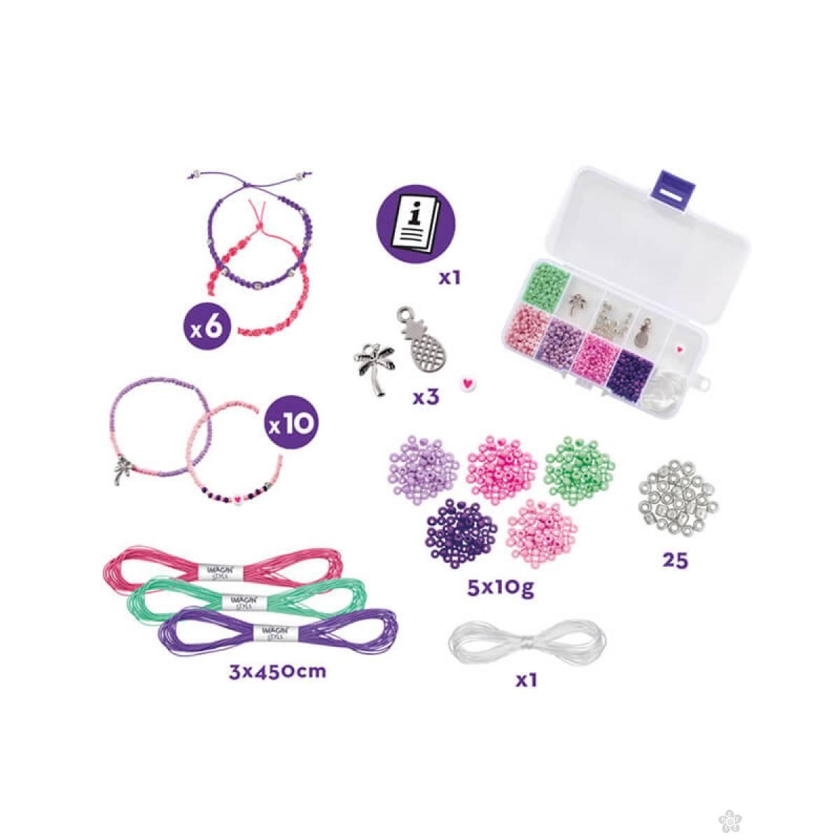 Maped kreativni set Barbie narukvice M907472 