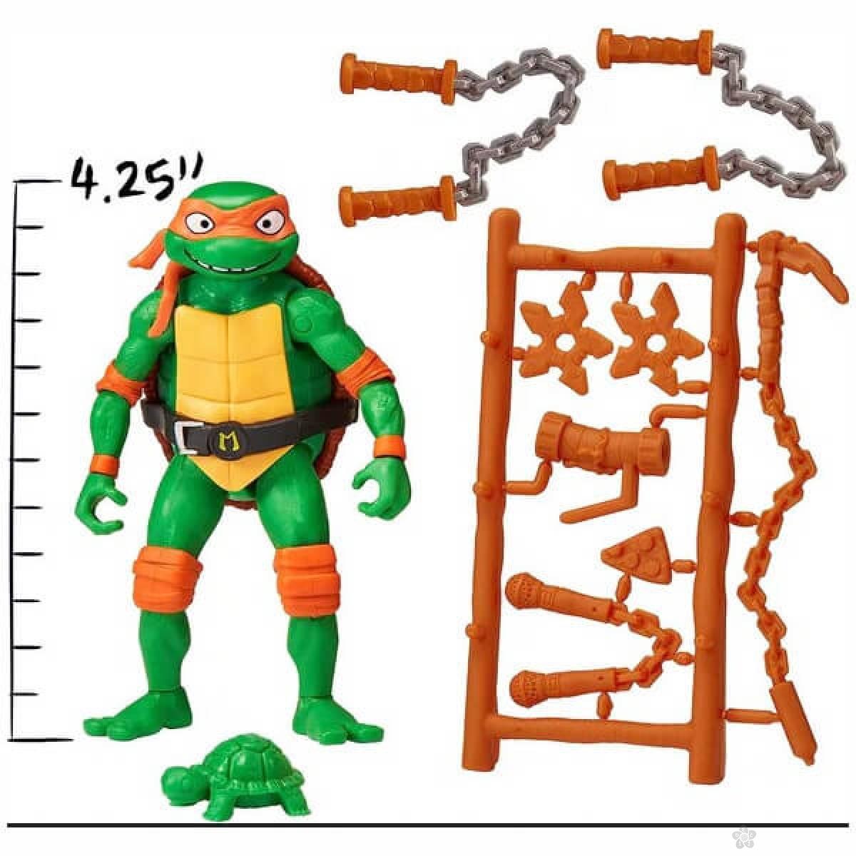 Nindža kornjače figura Mikelanđelo 83283 