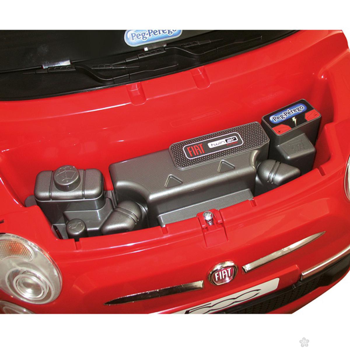 Fiat 500 6v sa Daljinskim Upravljačem Rosa/Grigia IGED1163