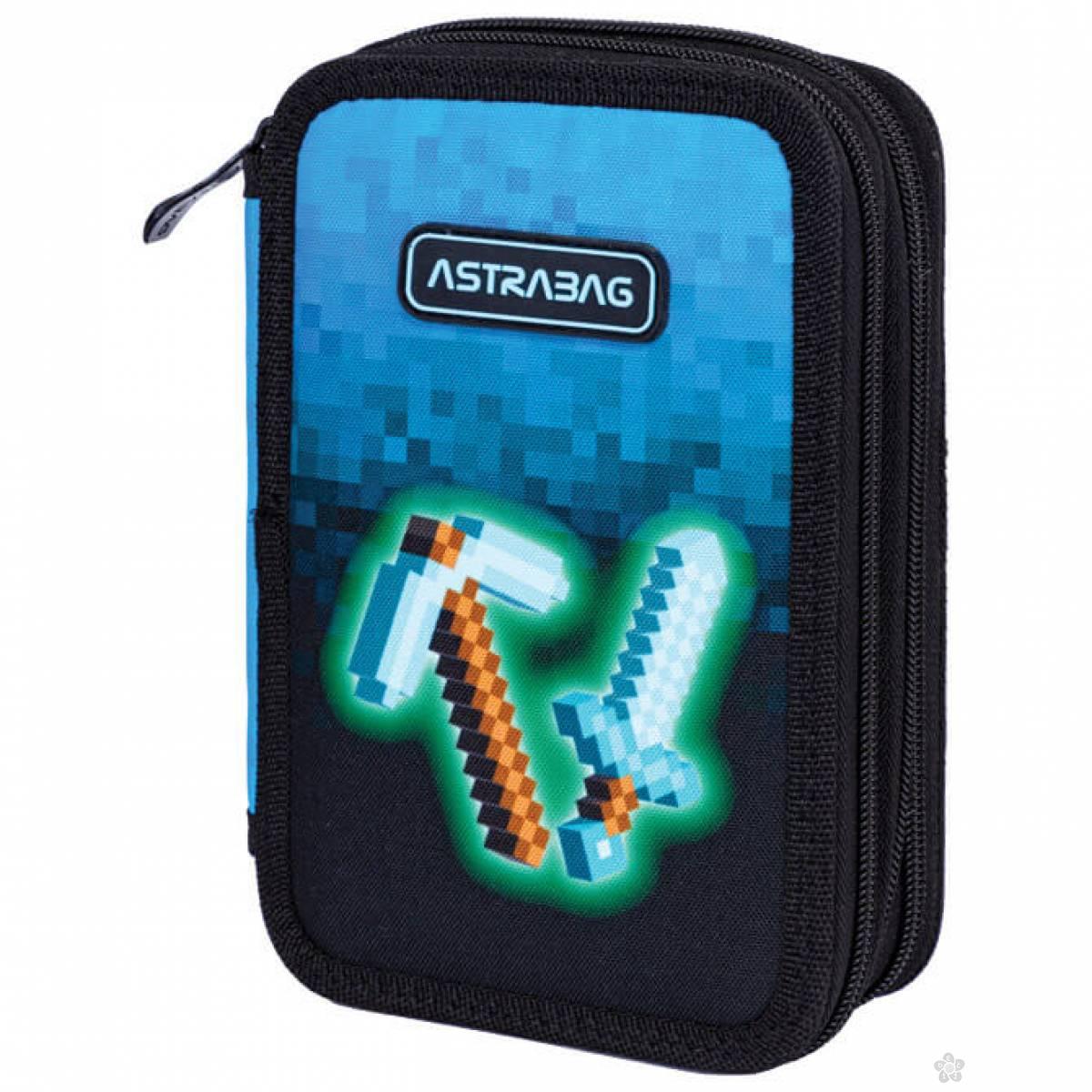 Pernica puna 3zipa AC31 Blue Pixel Astrabag 503024055 