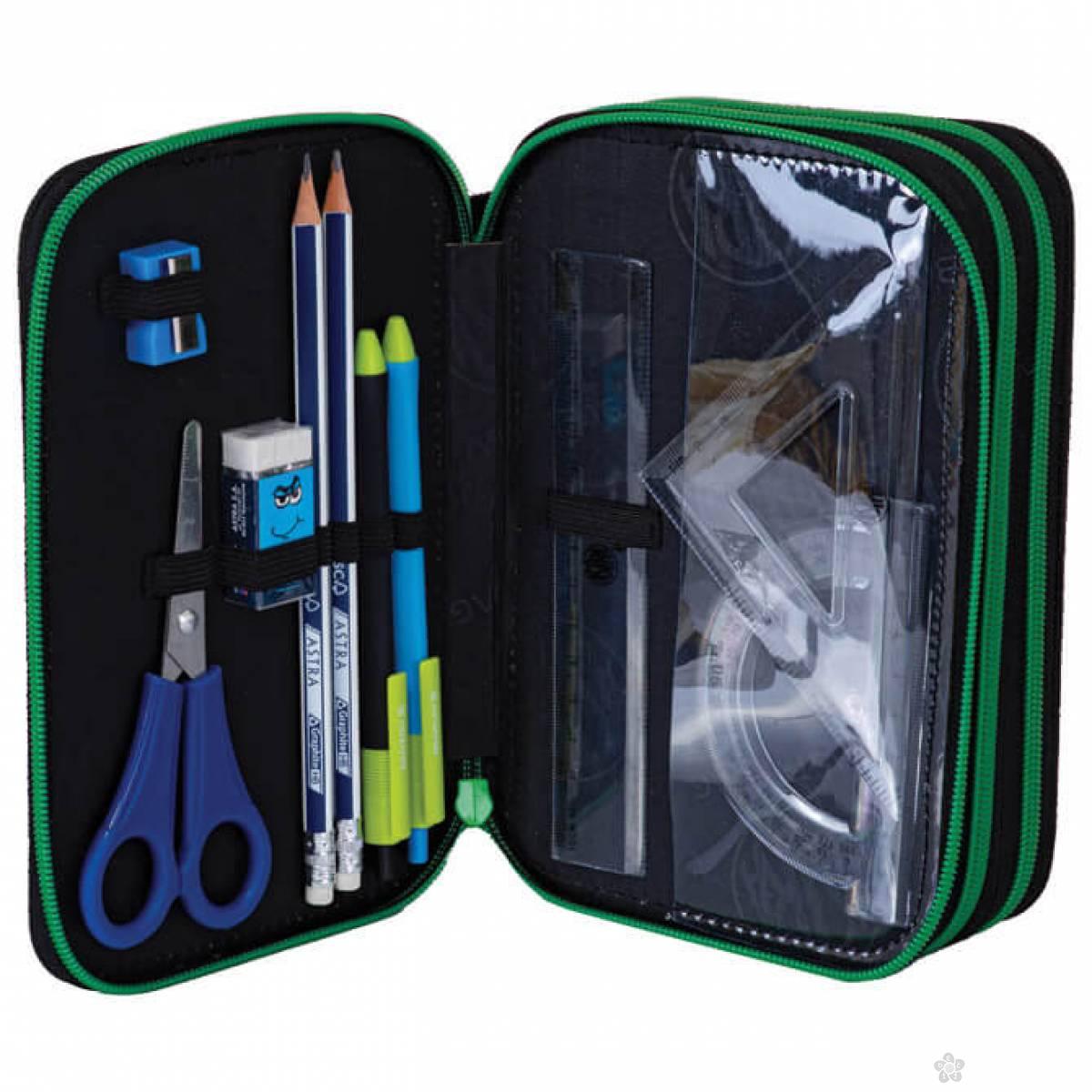 Pernica puna 3zipa AC31 Blue Pixel Astrabag 503024055 